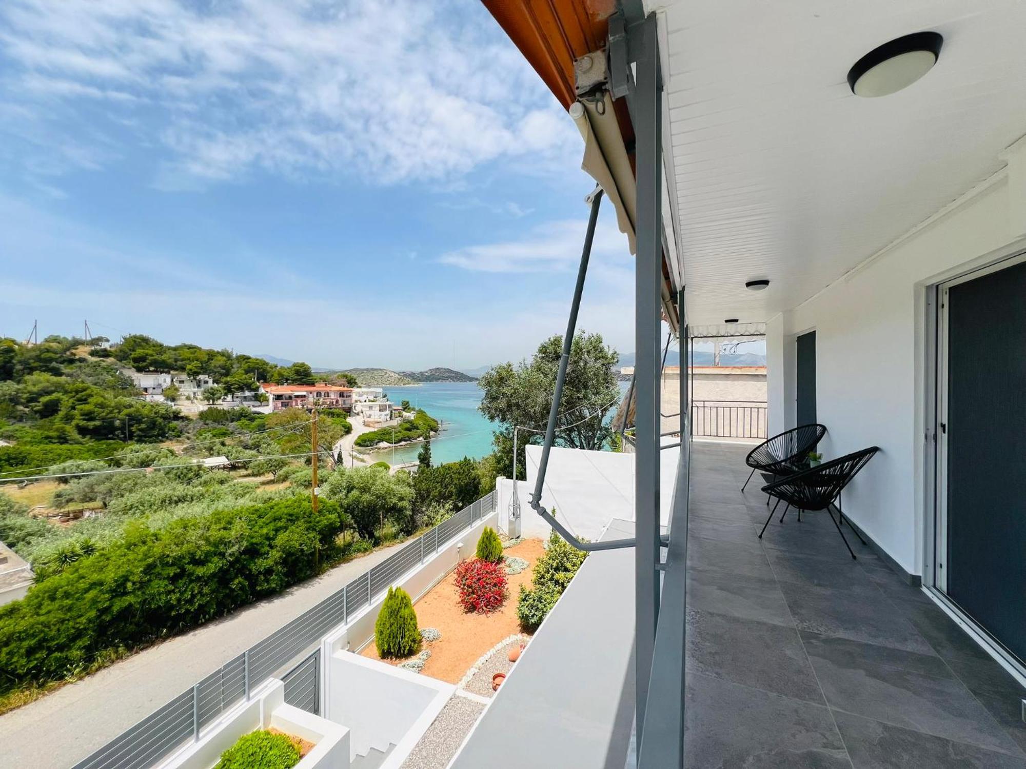 Oceanus Summer House Salamina Exterior photo