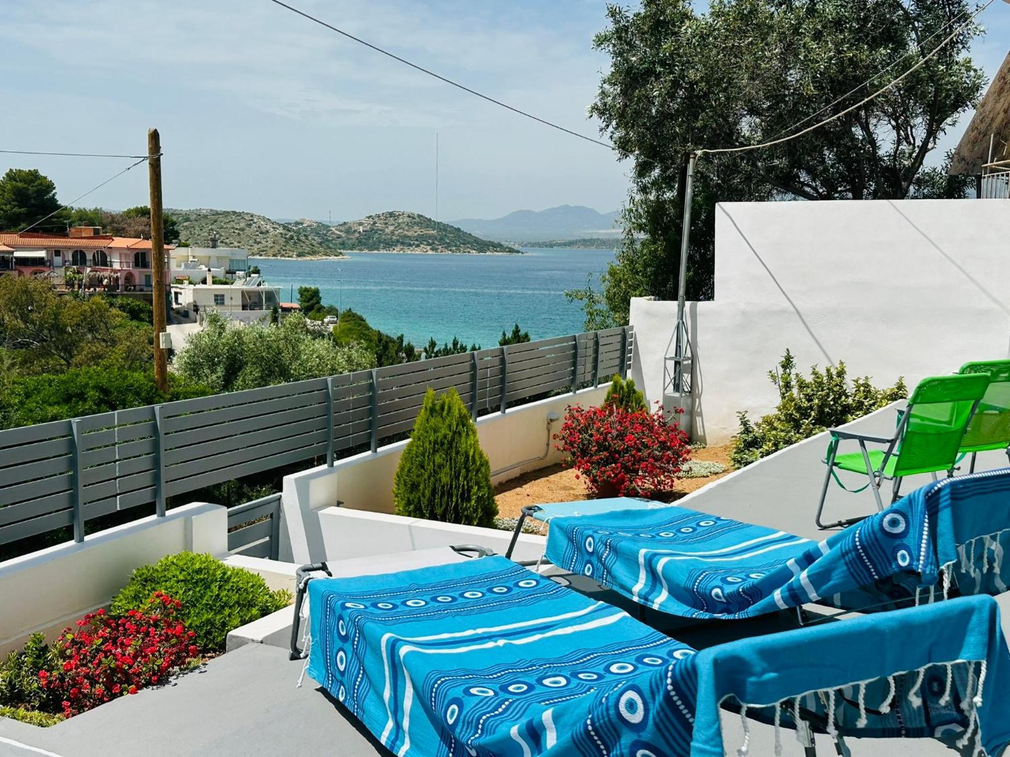 Oceanus Summer House Salamina Exterior photo