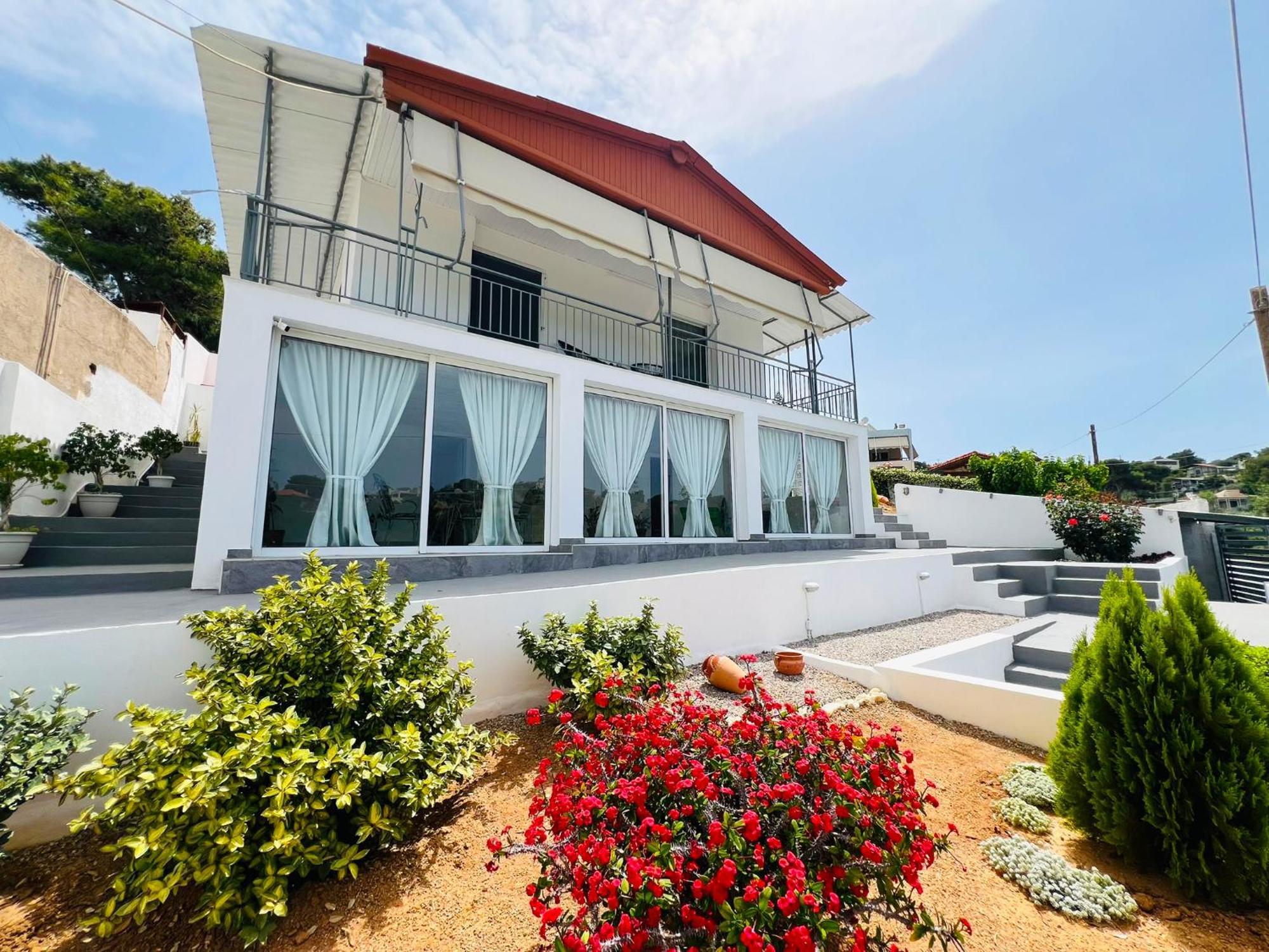 Oceanus Summer House Salamina Exterior photo