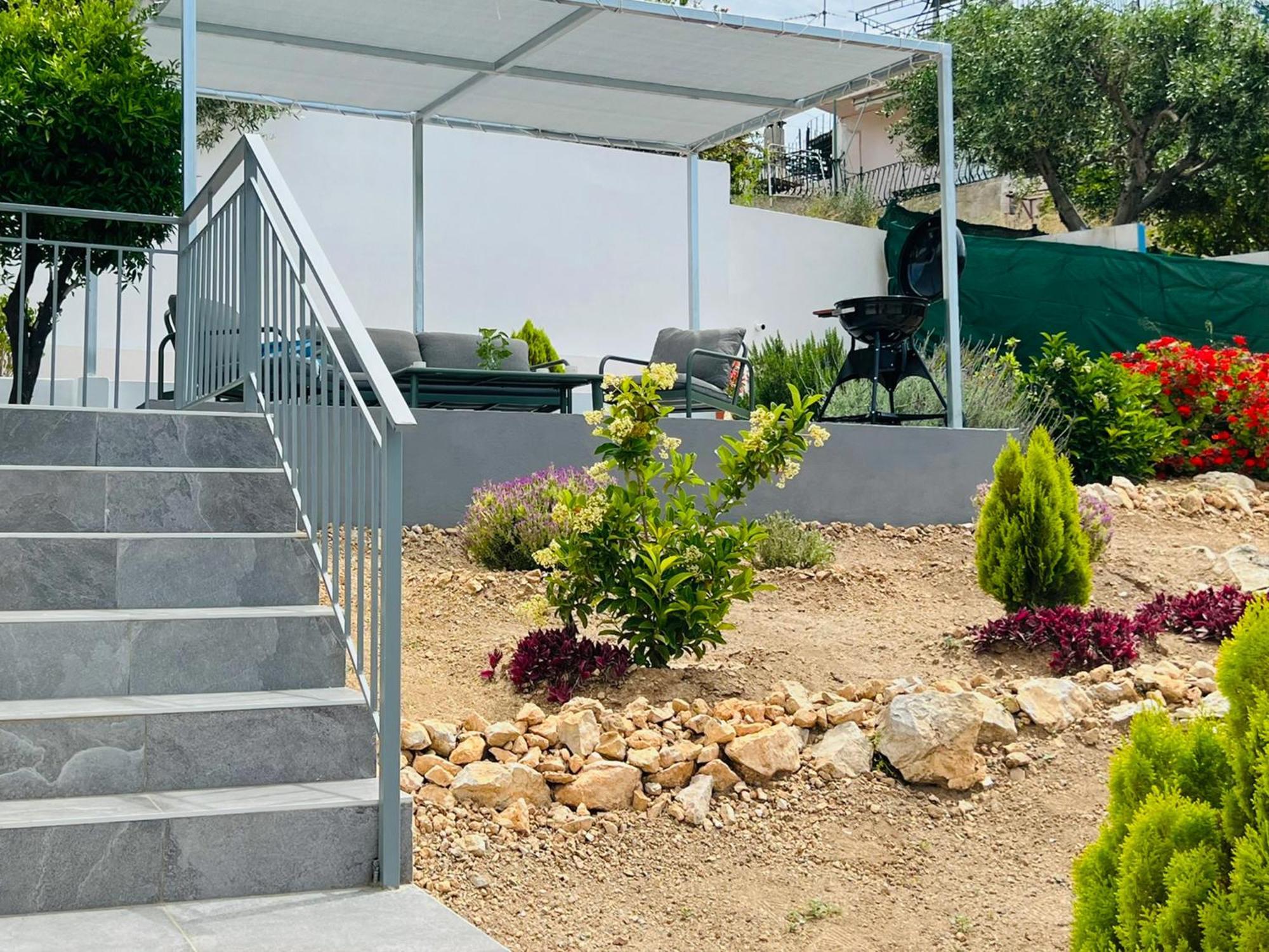 Oceanus Summer House Salamina Exterior photo